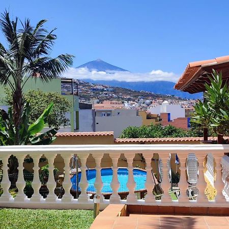 Casa" Vistas Al Teide" Mar Piscina Privada Parking Cubierto Gratuito En Las Instalaciones La Victoria de Acentejo Extérieur photo