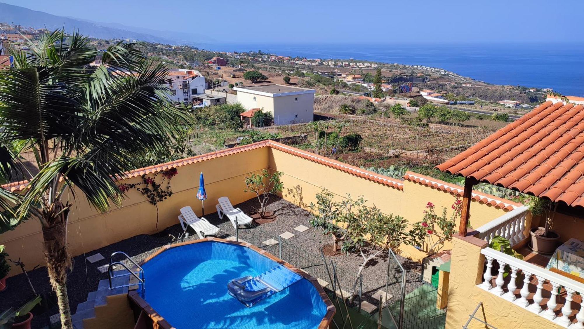 Casa" Vistas Al Teide" Mar Piscina Privada Parking Cubierto Gratuito En Las Instalaciones La Victoria de Acentejo Extérieur photo