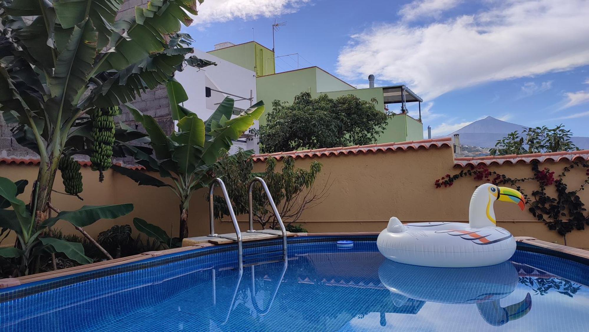 Casa" Vistas Al Teide" Mar Piscina Privada Parking Cubierto Gratuito En Las Instalaciones La Victoria de Acentejo Extérieur photo