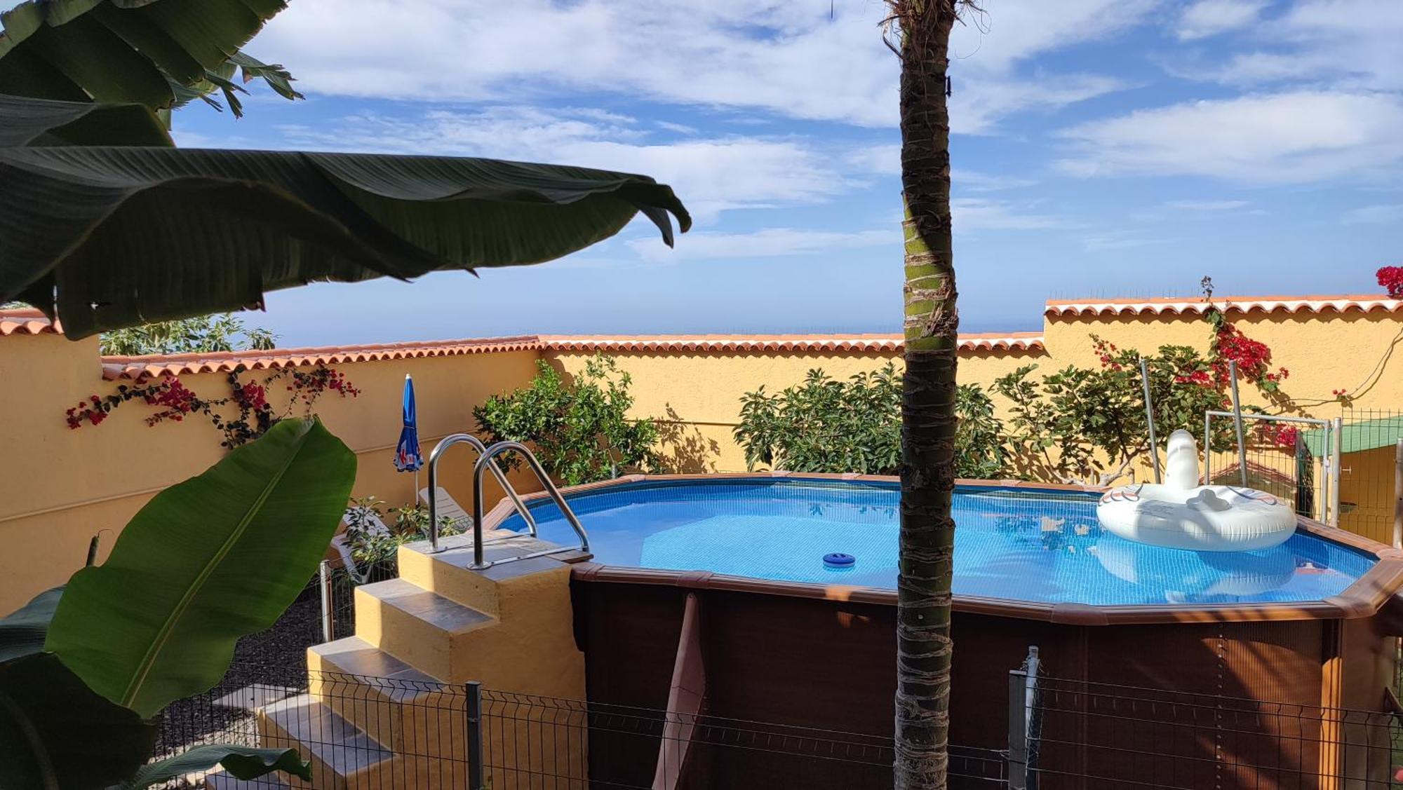 Casa" Vistas Al Teide" Mar Piscina Privada Parking Cubierto Gratuito En Las Instalaciones La Victoria de Acentejo Extérieur photo
